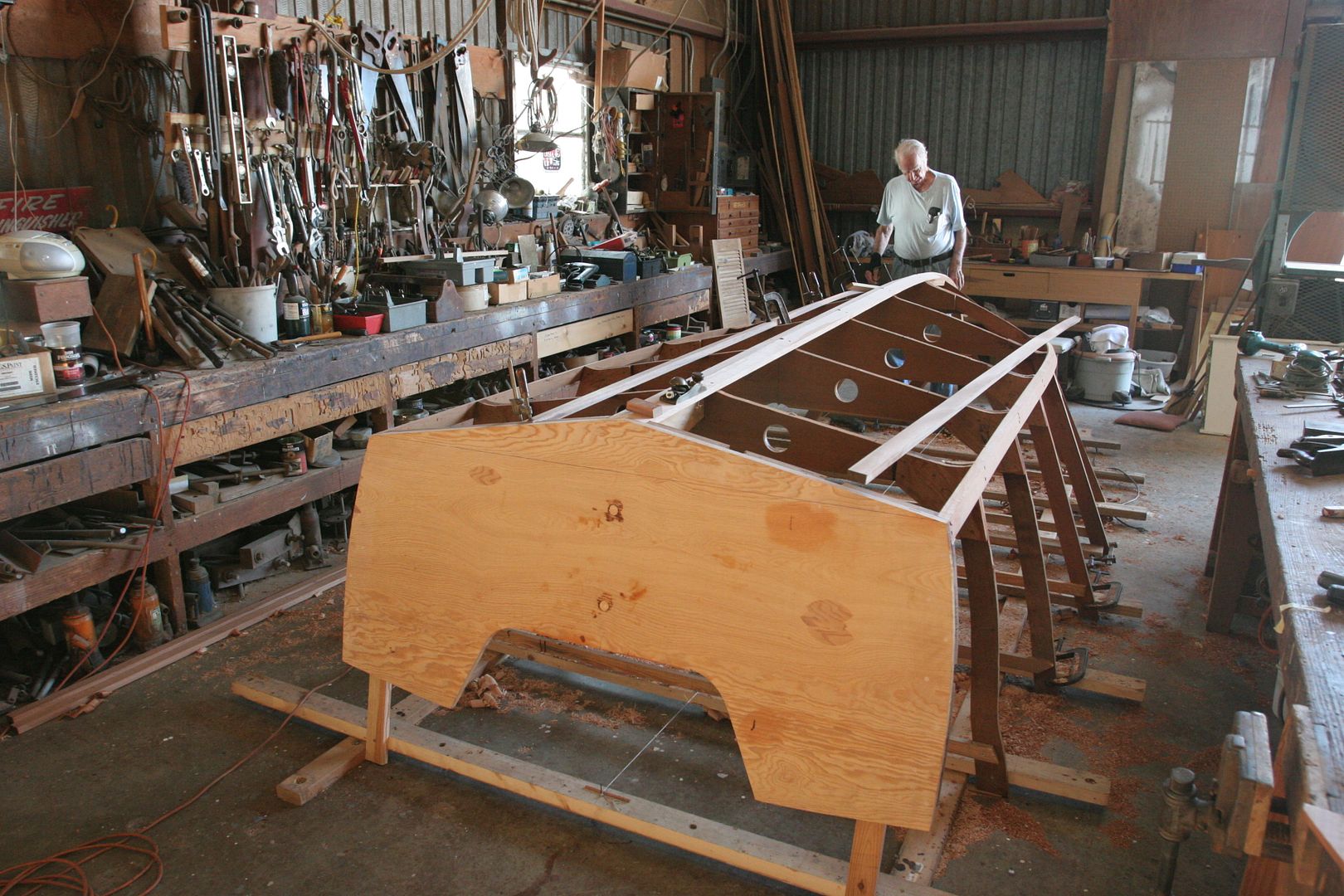 Building A Luzier Outboard Skiff Designed By George Luzier Sarasota Florida The